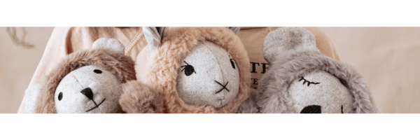 ハンドメイドのぬくもりを感じる、 オーストラリアのぬいぐるみ